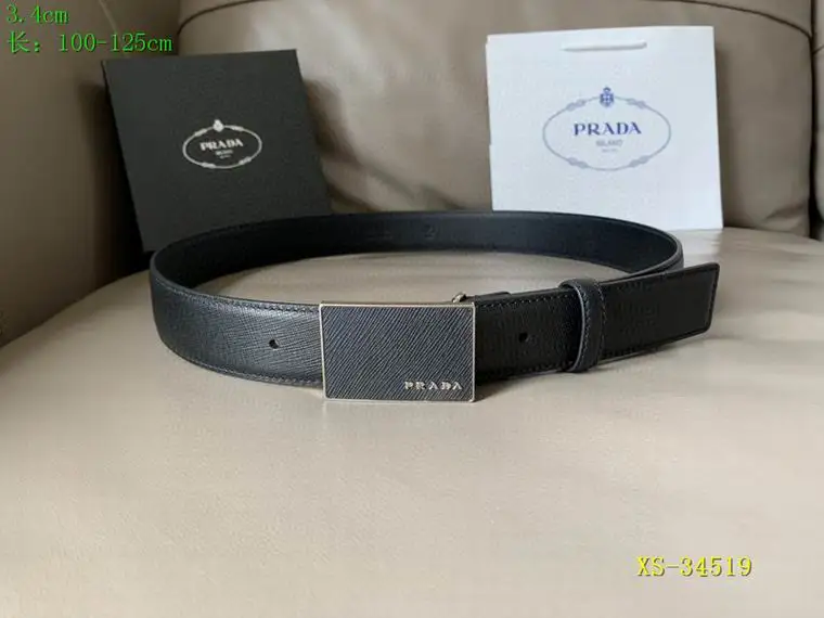 prada Belt 34mmX100-125cm 8L01